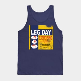 Leg Day (Distressed) Tank Top